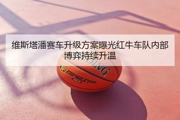 维斯塔潘赛车升级方案曝光红牛车队内部博弈持续升温